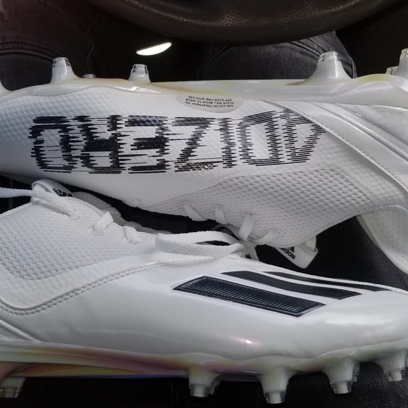 adidas Shoes Adidas Adizero Scorch 2 Sm Football Cleats Whiteblack Mens Size 3 Gz400 New